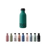 Design Letters To Go thermosfles, groen, 500 ml