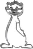 Städter Meerkat Embossing Cookie Cutter, 10.5cm