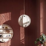 Ferm Living The Park Abat-jour Textile Brodé