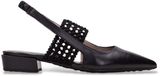 Hispanitas Lila Zwarte Plateau Sandalen Dames Leer Maat 36