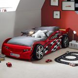 Julian Bowen Scorpion Racer Bed, Rood, Eenpersoons