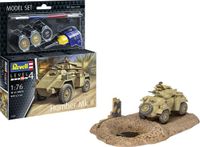Revell Modelbouwpakket Militaire voertuigen - 63289 Humber Mk.II - Panzerwagen - Model Set Plastic - 1:76 - Modelbouw