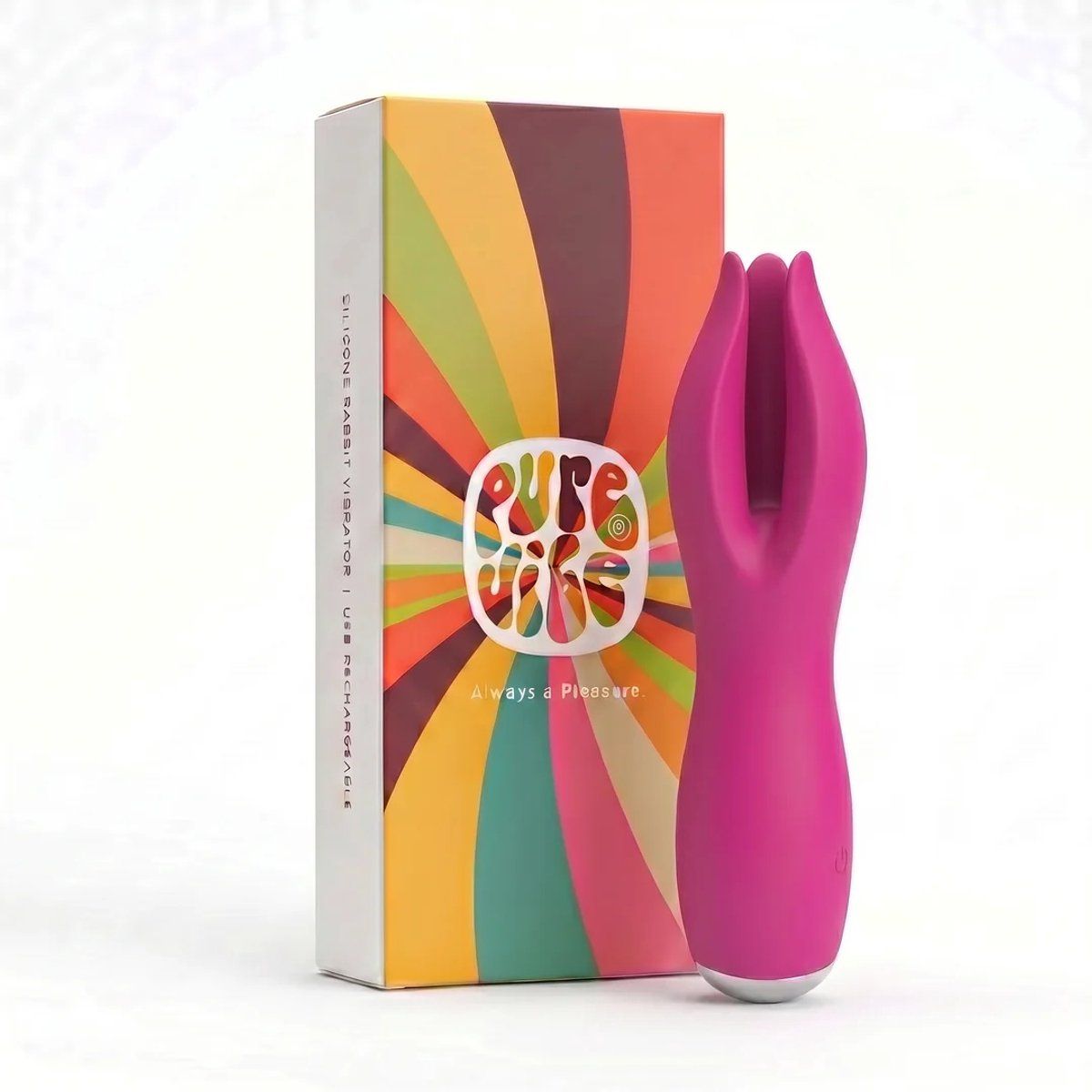 PureVibe® Bliss Clitoris Massager en Vibrator - Roze