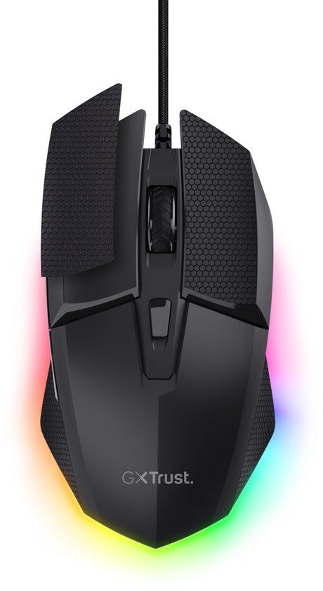 Trust GXT 121 Felox+ Gaming Muis - Zwart