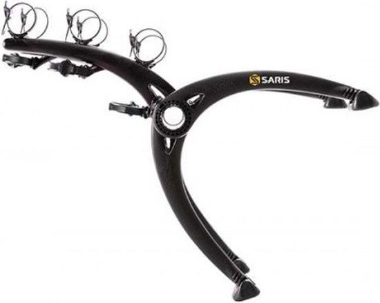 Saris Bones 3 Fietsdrager - Achterklepdrager - 3 Fietsen - Zwart