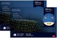 Lumineo 2x LED Netverlichting Warm Wit 200 Lampjes 100x260cm IP44 Timer