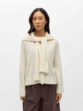 OBJECT COLLECTORS ITEM Object Trui Objchuma L/s Lo Knit Scarf Pullover 23049644 Birch/melange Dames Maat - XL