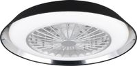 RL LIVE YOUR LIGHT REALITY VARBERG - Ventilateur - Zwart - incl. 1x SMD 30W