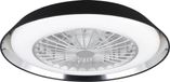 RL LIVE YOUR LIGHT REALITY VARBERG - Ventilator - Zwart - incl. 1x SMD 30W