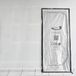 PRODIAMANT Porte anti-poussière, 1,10 x 2,20 m, étanche à la poussière avec fermeture éclair.