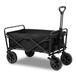 Bolderkar - Pliable Enfants Bolderkar Tuinkar met Duwstang, Noir