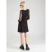 ONLY ONLLIVELOVE MESH L/S DRESS CS JRS - Mädchen - Minikleid - Schwarz