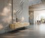 Cuor Lowboard 150 cm Keramik Laminam® Sabbia Eichefarbig 1 Klappe 1 Schubfach Schwebend