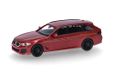 herpa BMW Alpina B5 Touring modelbouwset, vuurrood, metallic, 1:87