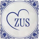 spreuktegel Deco Tile Zus Spreuktegel - Decoratieve Keramische Tegel - Cadeau voor Zus - Flamingo