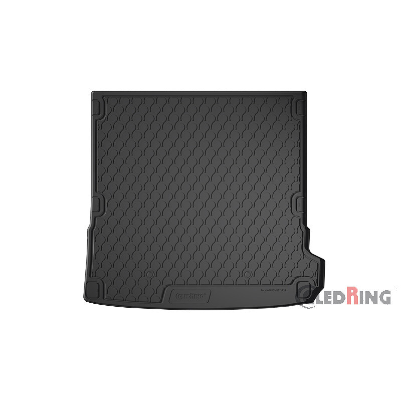 Gledring 1117 Rubbasol (Rubber) Trunk Mat Q7 2015, Zwart