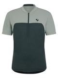 Ziener NARIUS Fietsshirt voor heren, mountainbike, racefiets, ademend, sneldrogend, elastisch, korte mouwen, Dark Jungle, 48