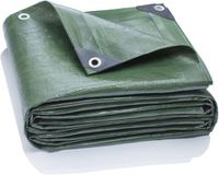 Ibenzoa® Duurzame en Waterdichte Bescherming Zeil 5m x 6m - Groen