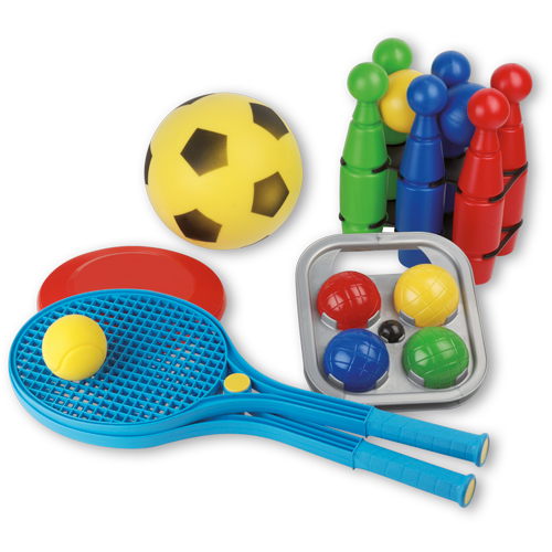 Androni 7249-00SP1 - Speelgoed sportset - multi