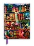 Flametree Treasure Hunt Bookshelves Foiled Notebook