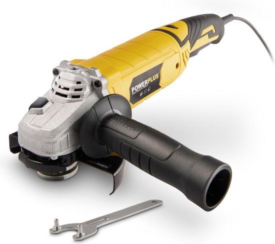 Powerplus POWX0614 Haakse Slijper - 1200W - 125mm - Incl. accessoires