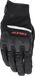 Acerbis X-Street WP, gants imperméables unisexe, Noir/Rouge, XS