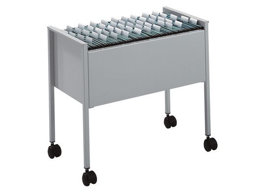 Durable Eco2my Suspension File Trolley - 80 A4 - Silver