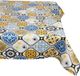 ANRO Tafelkleed Porto Blauw Ovaal 220x140cm