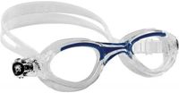 Cressi Flash Zwembril Transparant, Blauw