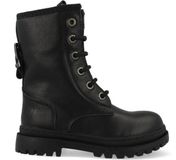 Shoesme Veterboot - Meisjes - Zwart - Maat 27