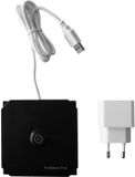 Zafferano Draadloze Magnetische Contact Oplaadbasis voor Poldina Pro en Poldina Pro Mini Dimbare Draagbare Ledlamp - Zwart