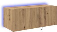 vidaXL TV Wandkast 80 x 35 x 31 cm Artisan Eiken Bewerkt Hout