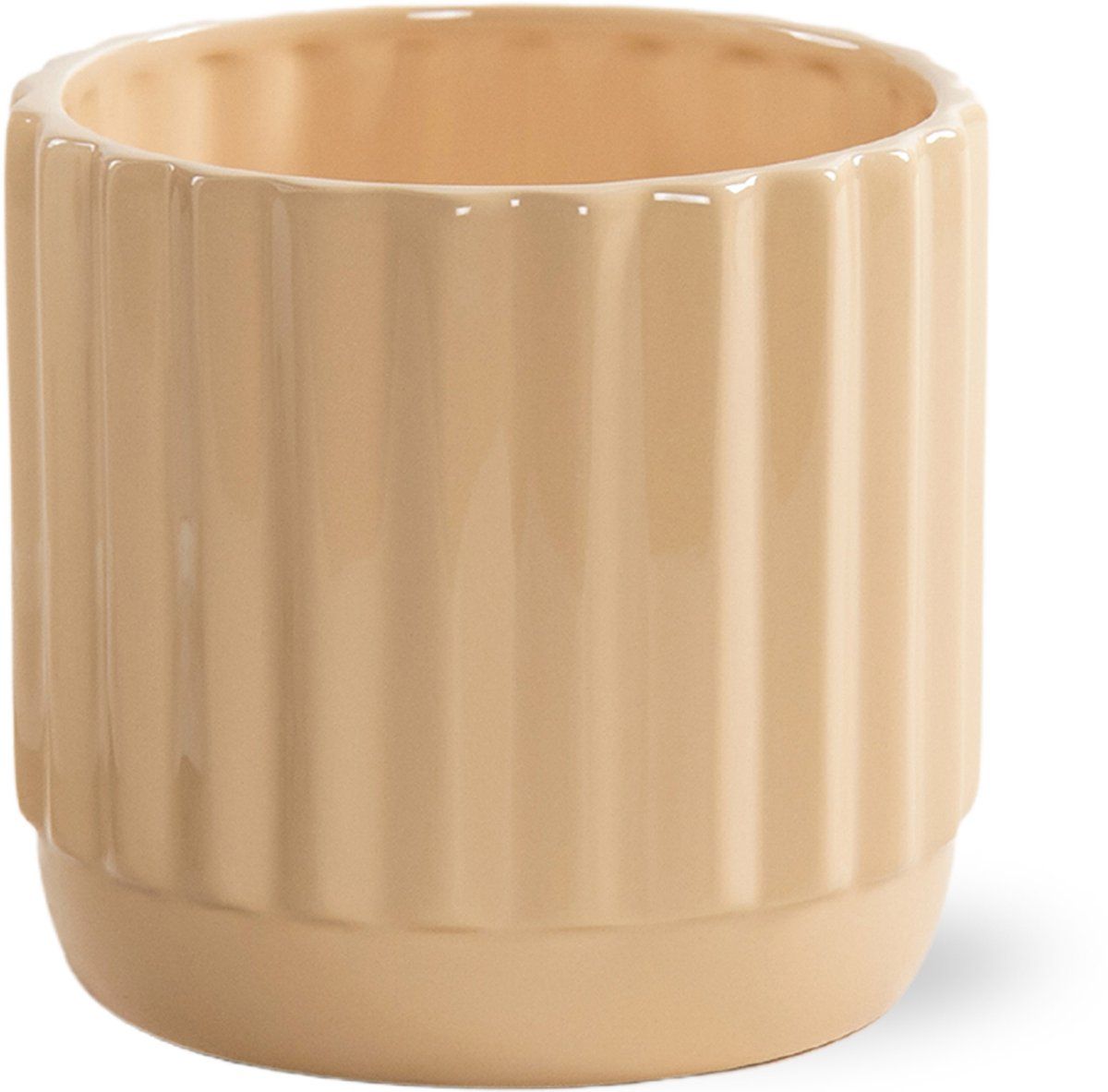 What-Women-Want Luxe sierpot Liam Vanille - Ø15cm - keramiek