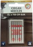 Organ Coverlock Naalden - Dikte 80 en 90 - 6 Stuks