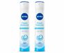Nivea 2 x Fresh Natural Deodorant Spray - 0% Aluminium - 200 ml