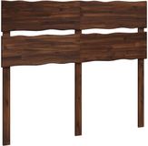 vidaXL Hoofdbord ROSTOCK Donkerbruin 150 cm