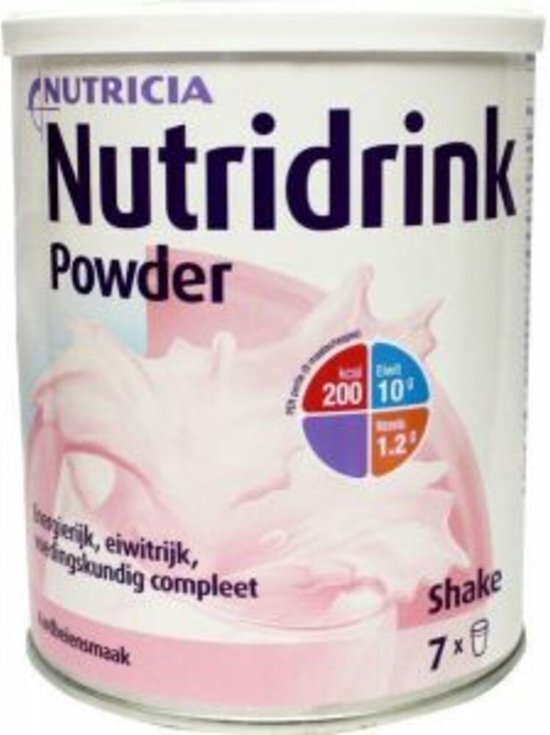 Nutridrink Poeder Aardbei 335gr