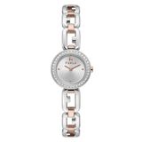 Furla Arco Chain Polshorloge Vrouwen Staal Zilverkleurig Analoog Quartz 5 ATM