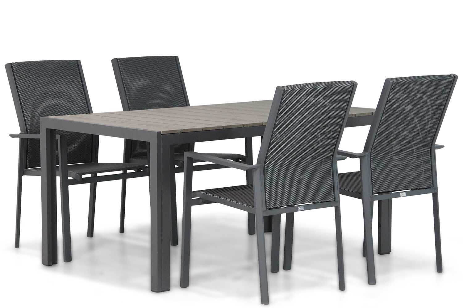 Presto Ricadi/Young 155 cm dining tuinset 5-delig