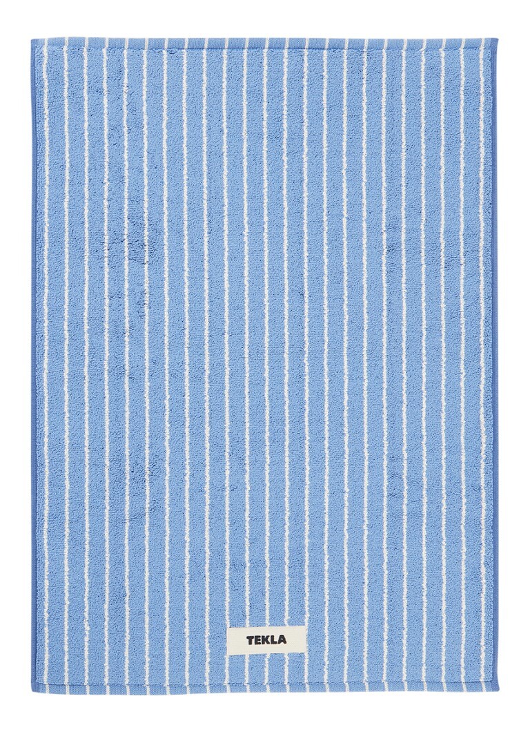 TEKLA Pin Stripes badmat van biologisch katoen - 70 x 50 cm