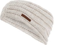 Knit Factory Nica Hoofdband Beige - One Size