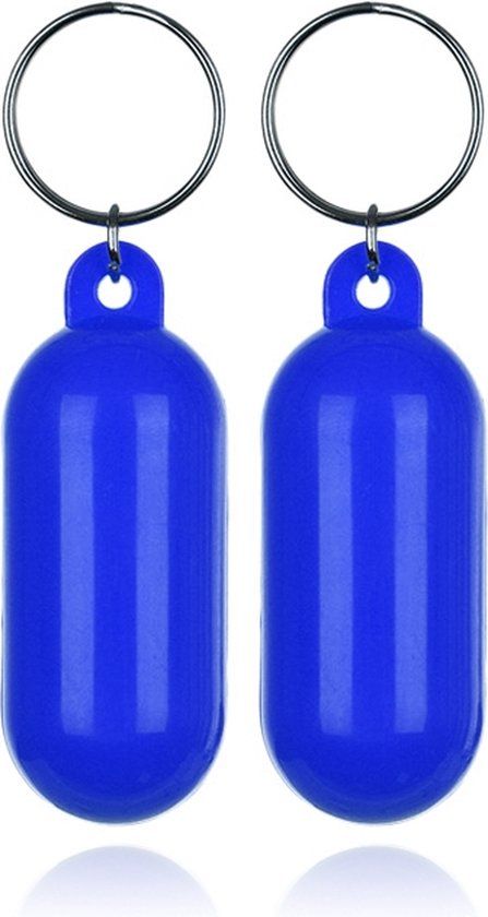 LGT JWLS Drijvende Sleutelhanger Blauw - Mini Fender - Set van 2