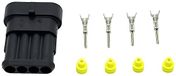 MTA Automotive 3050129 SuperSeal Connector 1,5 mm - 4-polig - mannelijk