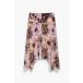 Desigual Rok olijfgroen / lila gemêleerd / pastelrood