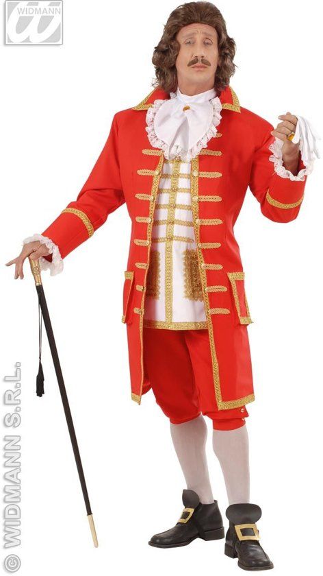 Widmann Middeleeuwen & Renaissance Kostuum Tsaar Peter De Grote Kostuum Man Large Carnaval kostuum Verkleedkleding
