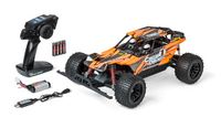 Carson 500404278 1:10 FE Cage Devil 3.0 2.4G 100% RTR - Op afstand bestuurbare auto, off-road truggy, incl. batterijen en afstandsbediening, Truggy, Oranje