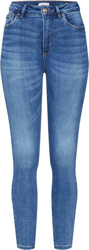 ONLY ONLMILA High Waist Skinny Jeans - Medium Blue Denim - W31/L34