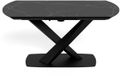 Giga Living Eettafel Mart Keramiek Zwart 160-240cm