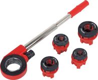 Rothenberger Industrial Gewindeschneidkluppensatz 070669E - Handrateldraadsnijder Super-Cut Bspt R 1/2-1.1/4