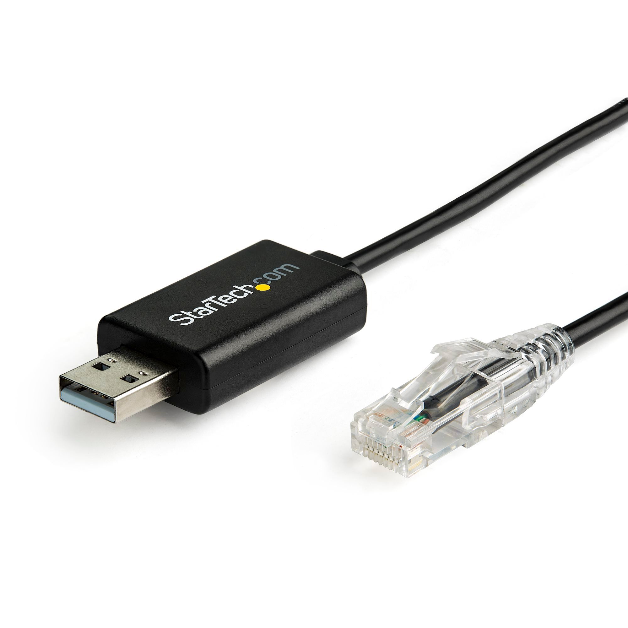 StarTech.com 1.8m Cisco USB Console Cable - USB naar RJ45 - Zwart